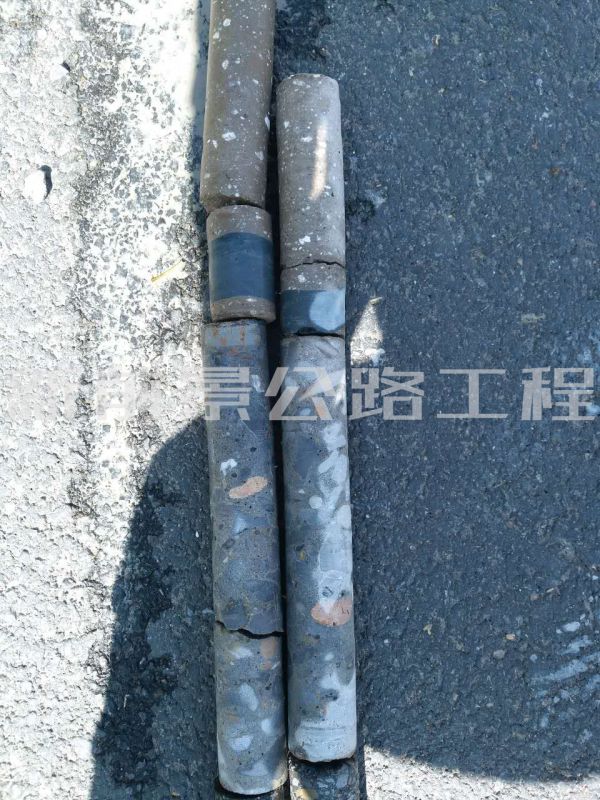 壓漿后檢驗(yàn)效果圖
